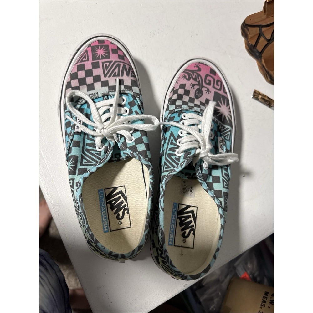Vans Shoes Ladies 10 Men's 9.5 Checker Pattern